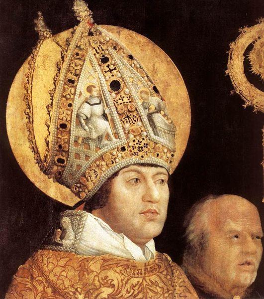Matthias  Grunewald Meeting of St Erasm and St Maurice oil painting image